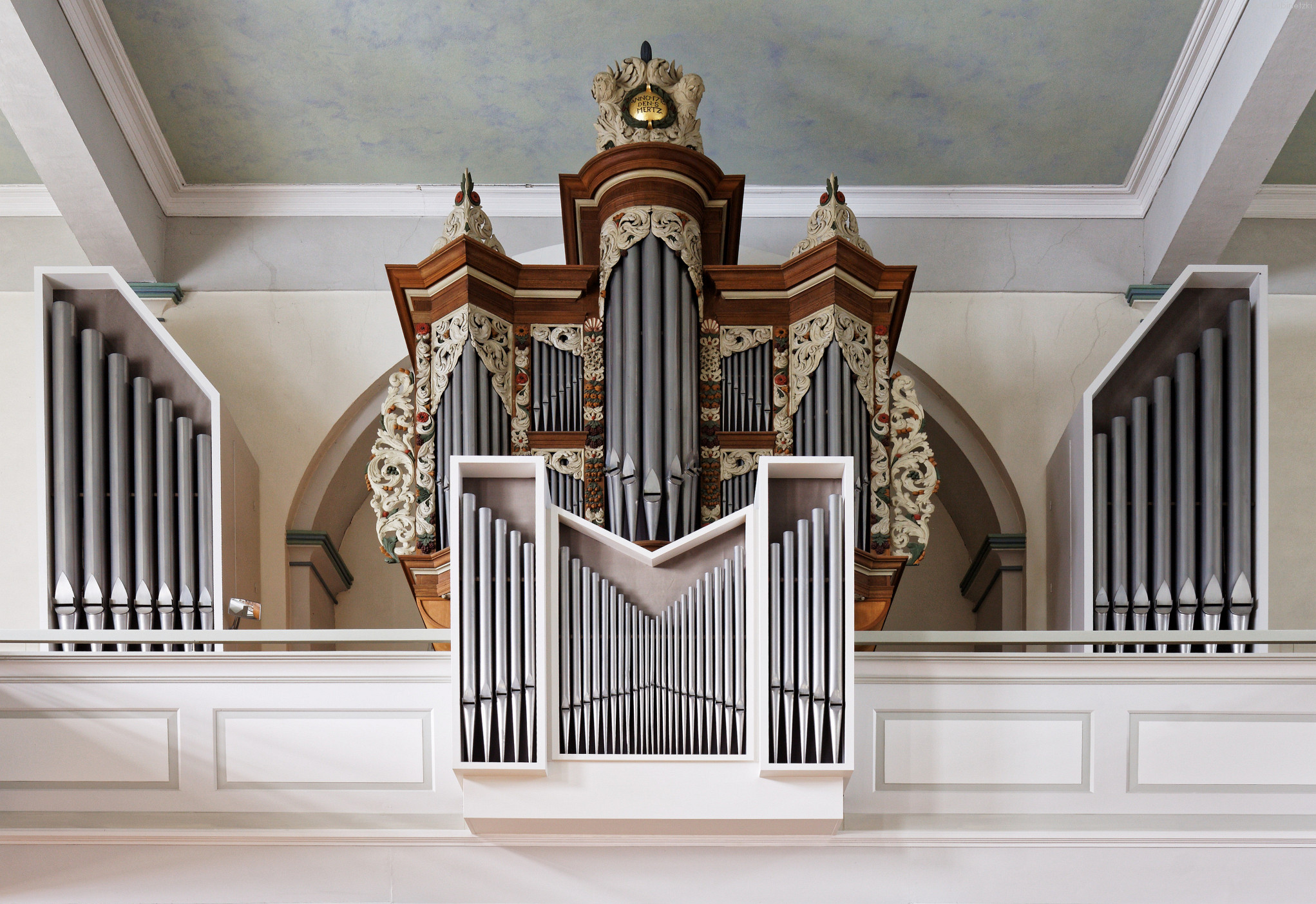 Spendenstand für die Stadtkirchenorgel