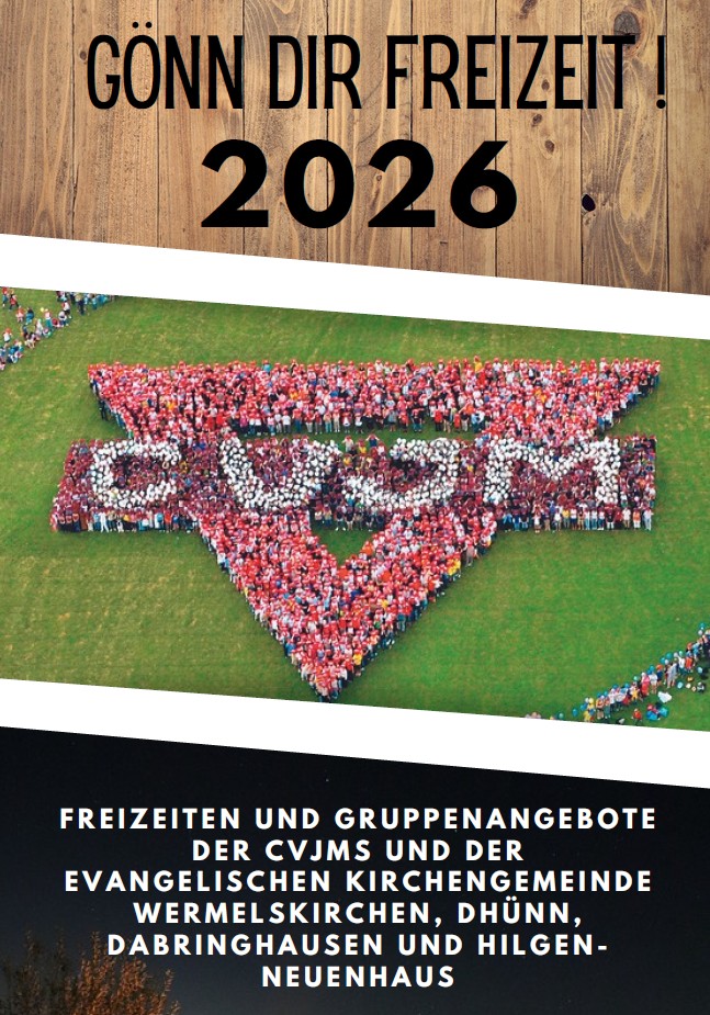 Das Freizeitheft 2026 ist da!